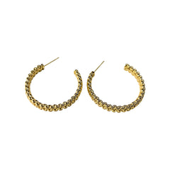 Julie Hoops Earrings