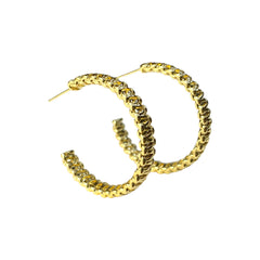 Julie Hoops Earrings