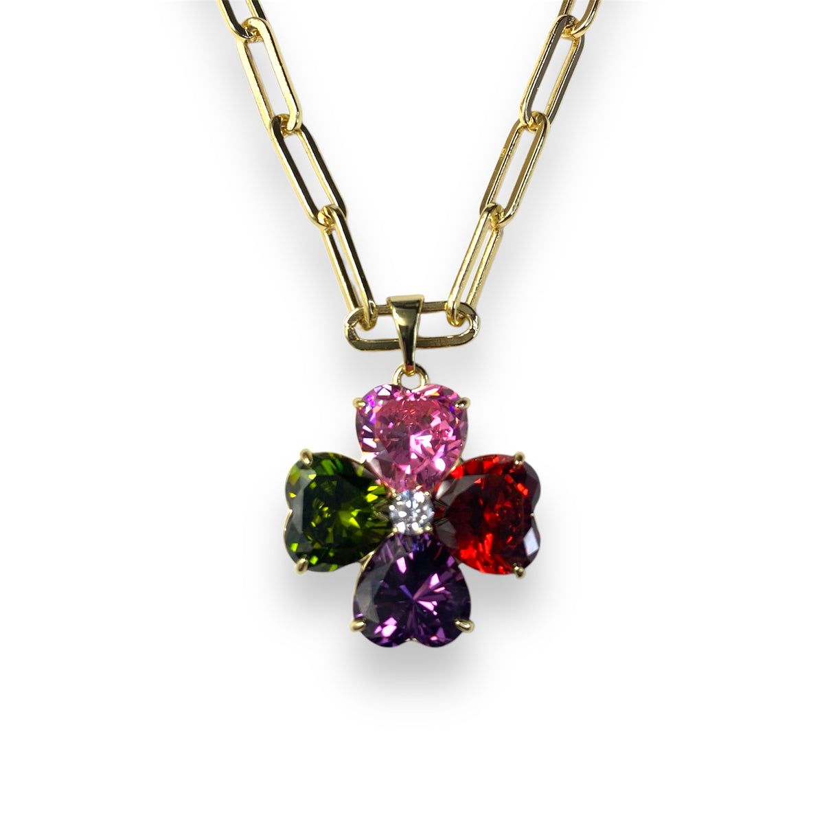 Aura Flower Necklace