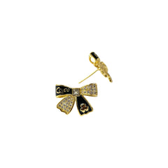 Golden Belle Bow Earrings