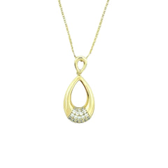 Brilliance Teardrop Necklace