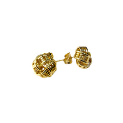 Eternal Woven Knot Earrings